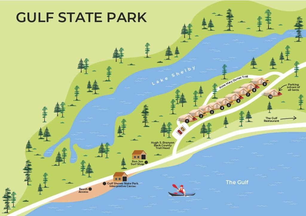 Timberline Glamping Orange Beach ガルフ・ショアーズ エクステリア 写真
